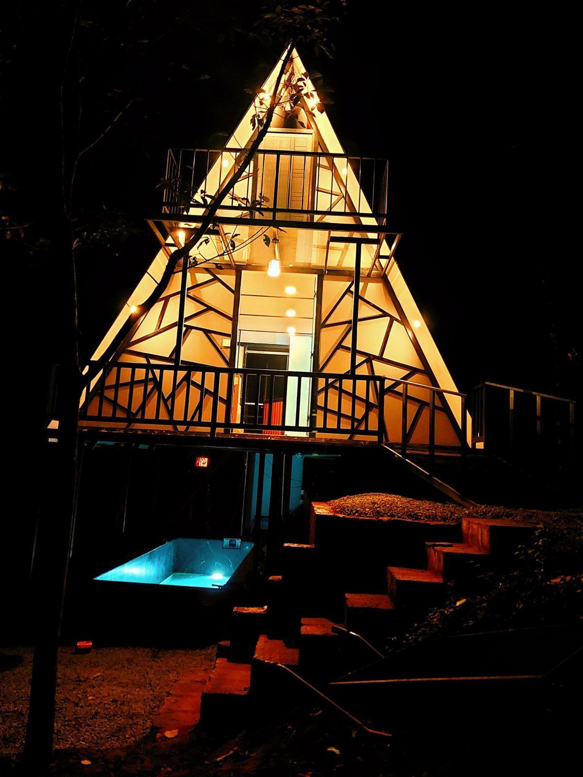 Holiday Nest - A cabin with Private Pool x Solis Nature