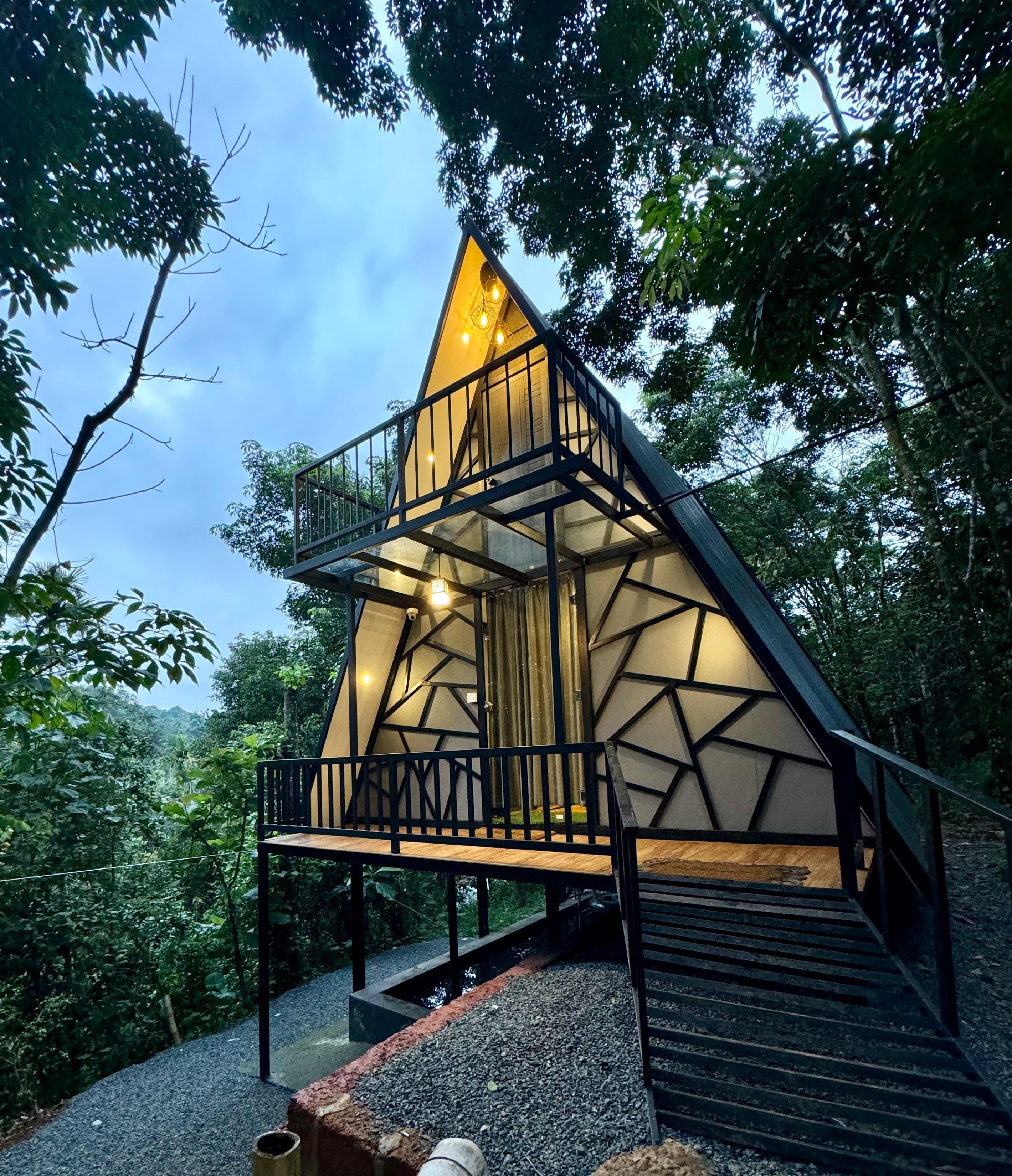 Holiday Nest - A cabin with Private Pool x Solis Nature