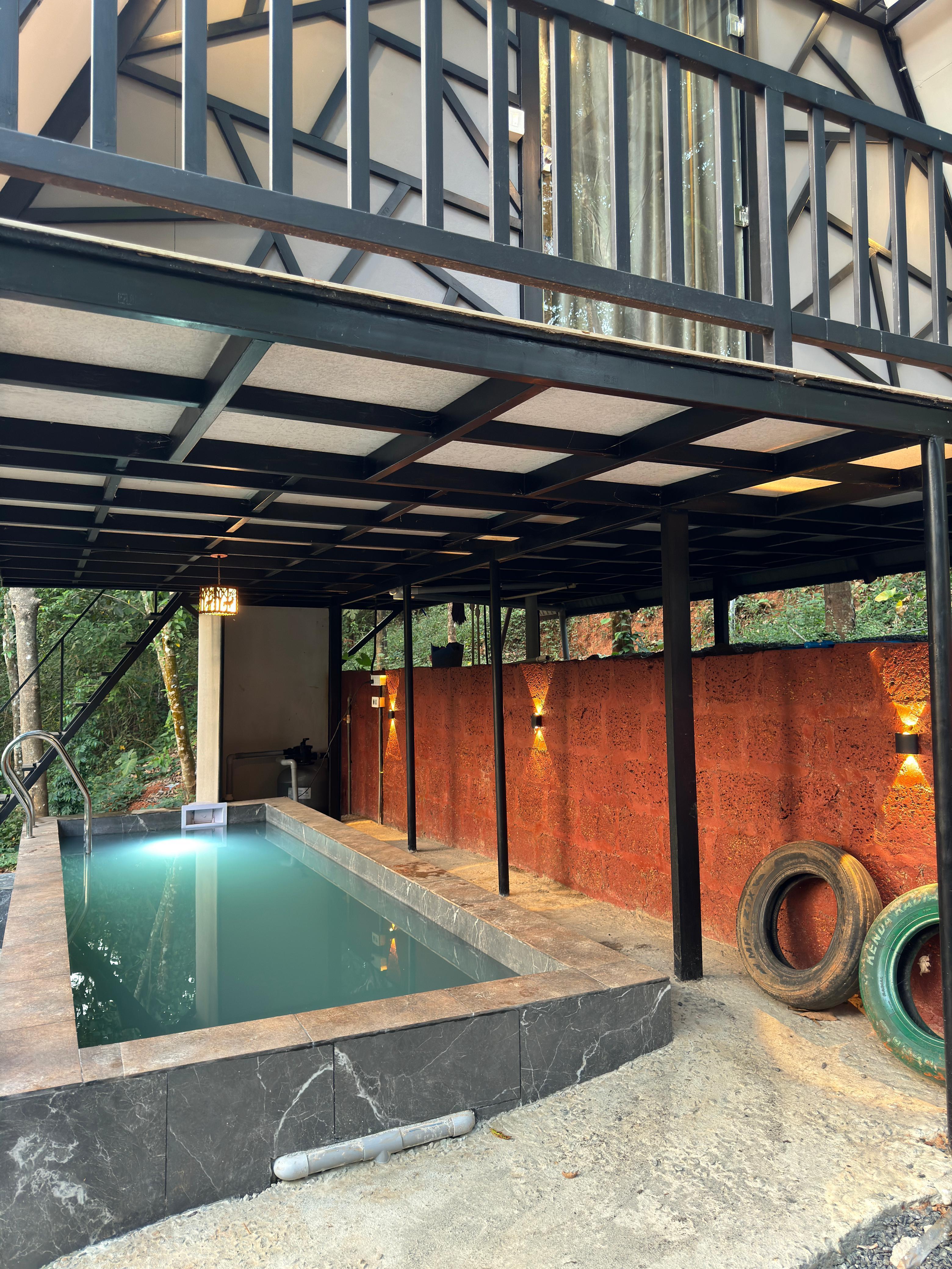 Holiday Nest - A cabin with Private Pool x Solis Nature