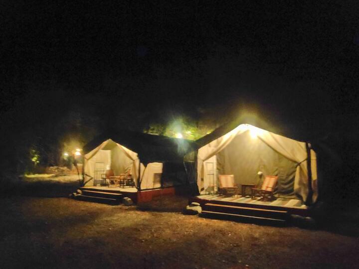 LUXURY SWISS SAFARI TENTS x Solis Nature