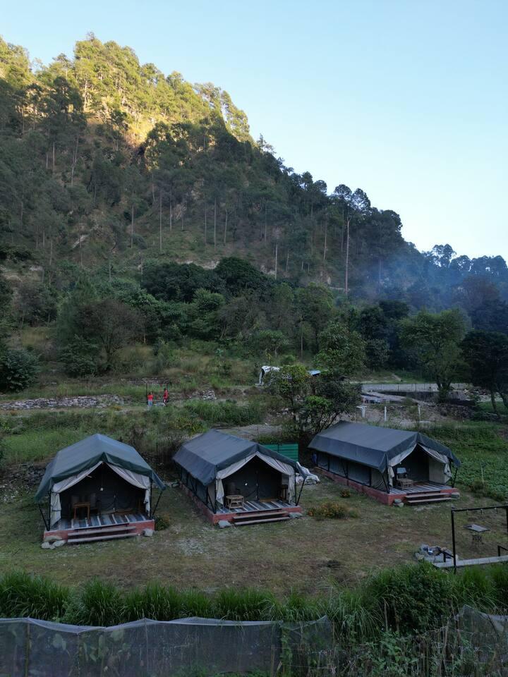 LUXURY SWISS SAFARI TENTS x Solis Nature