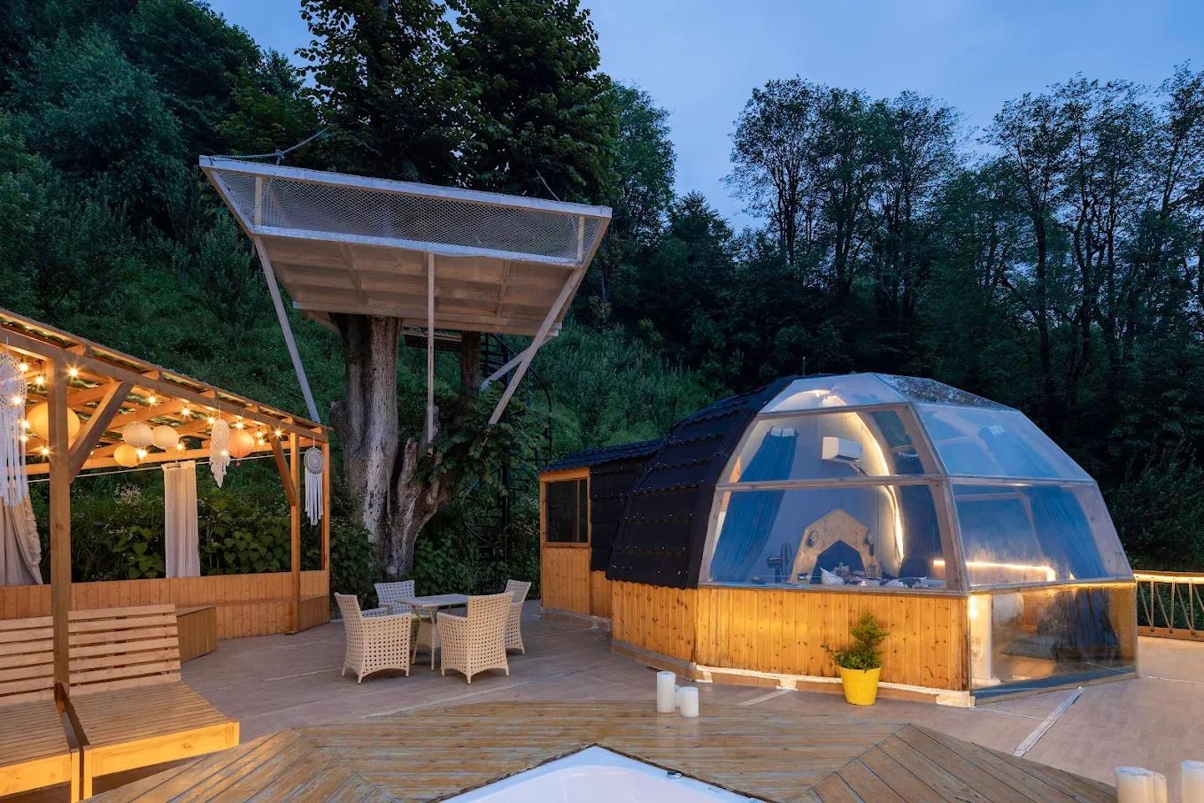 Infinity Sky Glamps x Solis Nature