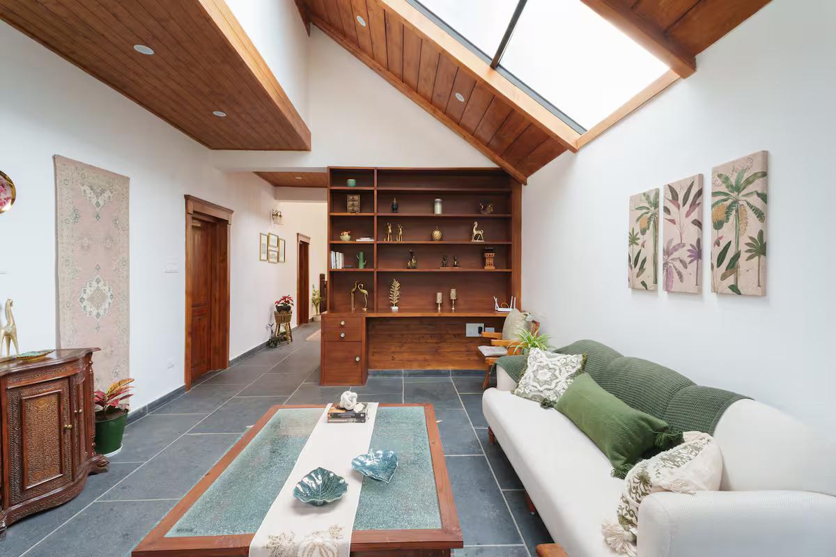 Tranquil Bedroom with Apple Orchard x Solis Nature