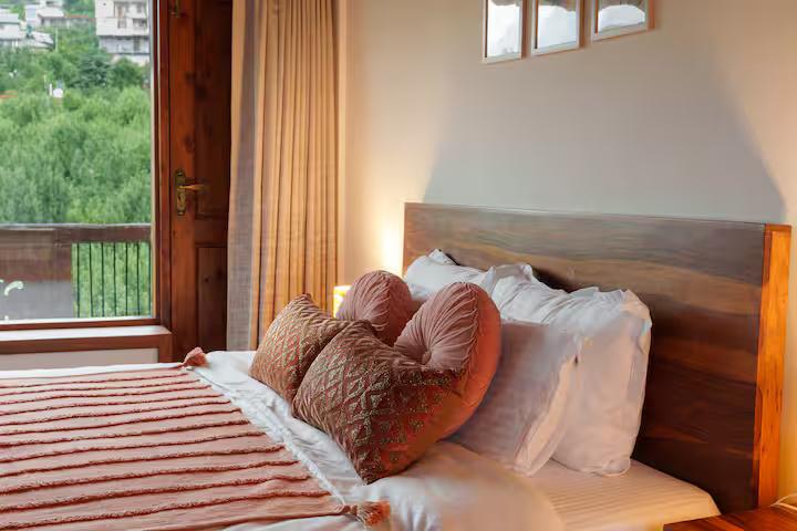 Luxe Wooden Attic Room x Solis Nature