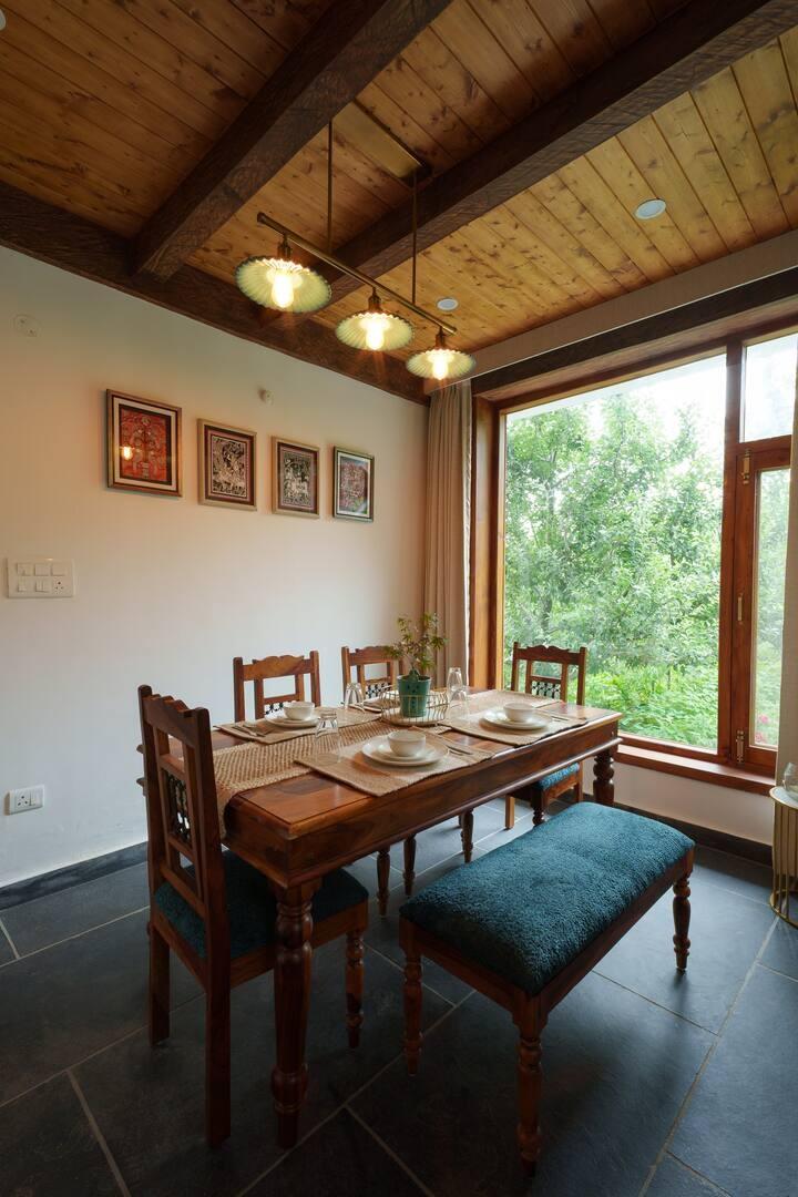 Luxe Wooden Attic Room x Solis Nature