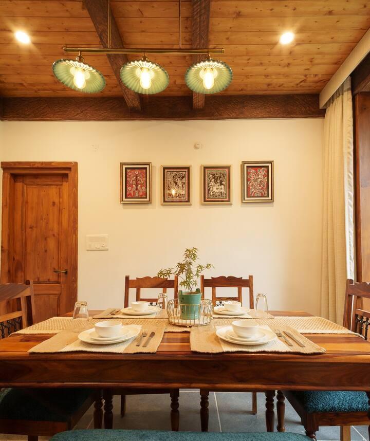 Luxe Wooden Attic Room x Solis Nature