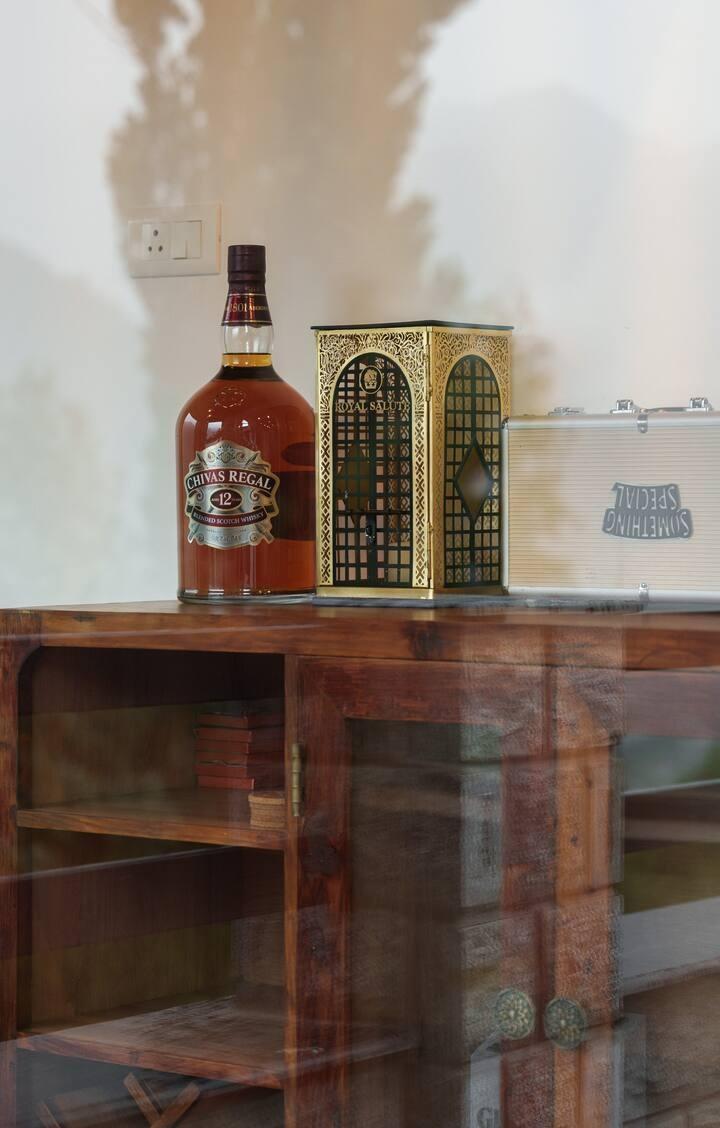 Luxe Wooden Attic Room x Solis Nature