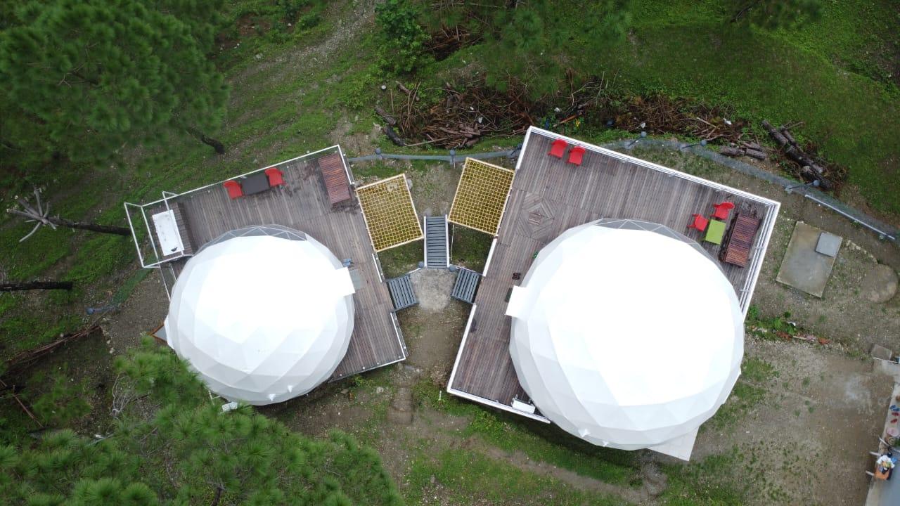 Glamp Echo Corbett, Geodesic Dome-Cosmos x Solis Nature