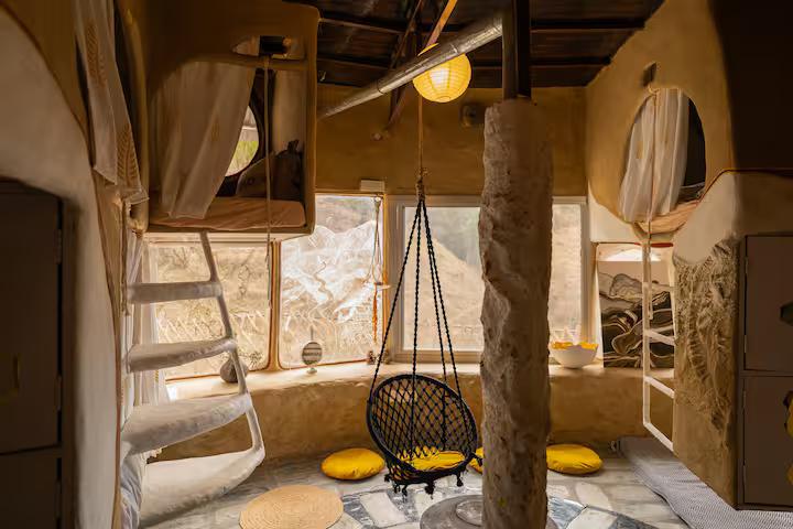 Hobbit Bunks in offbeat Art residency x Solis Nature