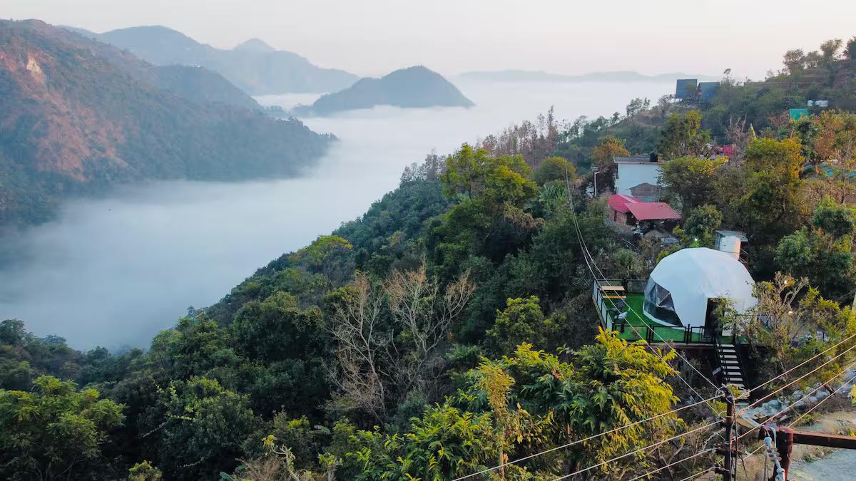 Glamping Dome at Naukuchiatal x Solis Nature
