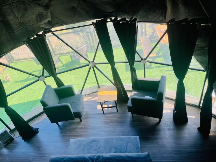 Glamping Dome at Naukuchiatal x Solis Nature