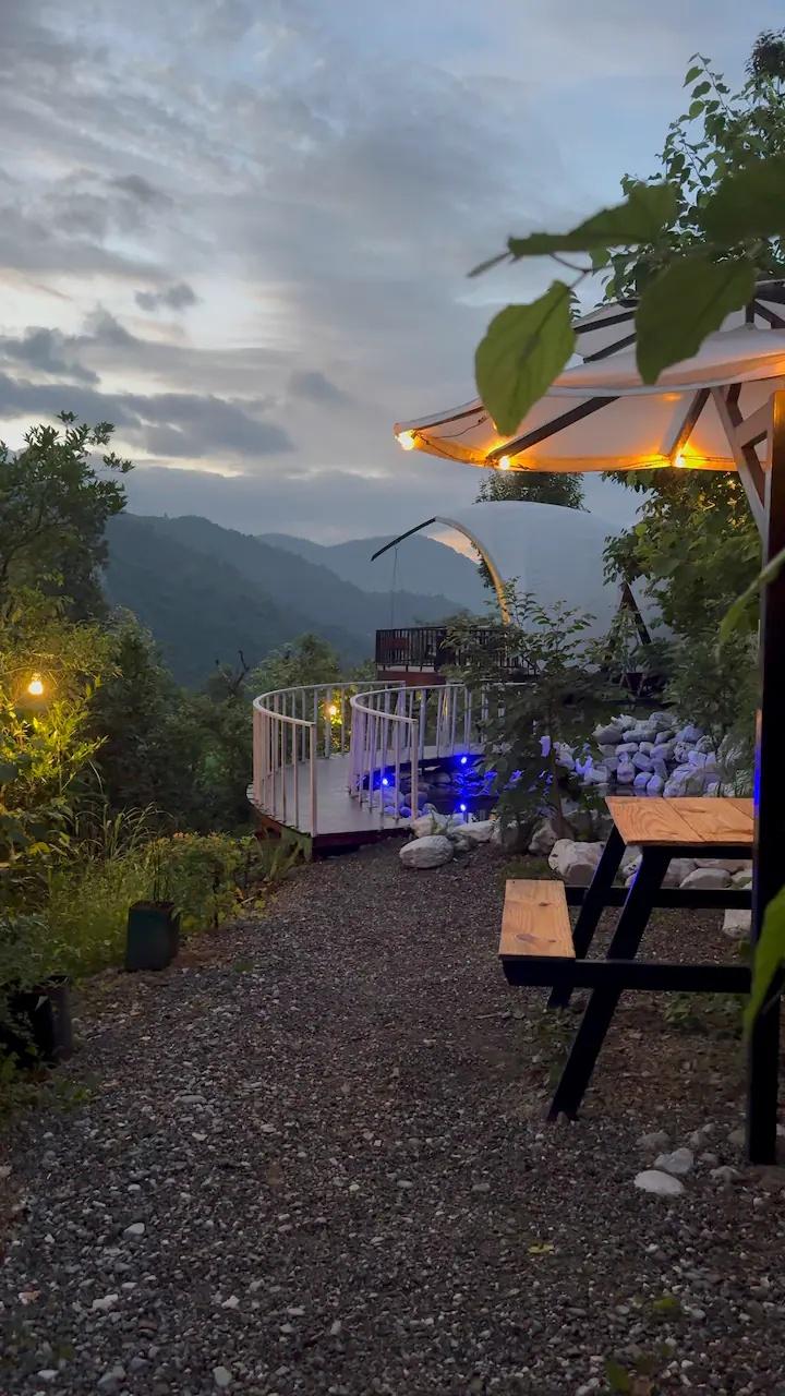 Cocoon house at Naukuchiatal x Solis Nature
