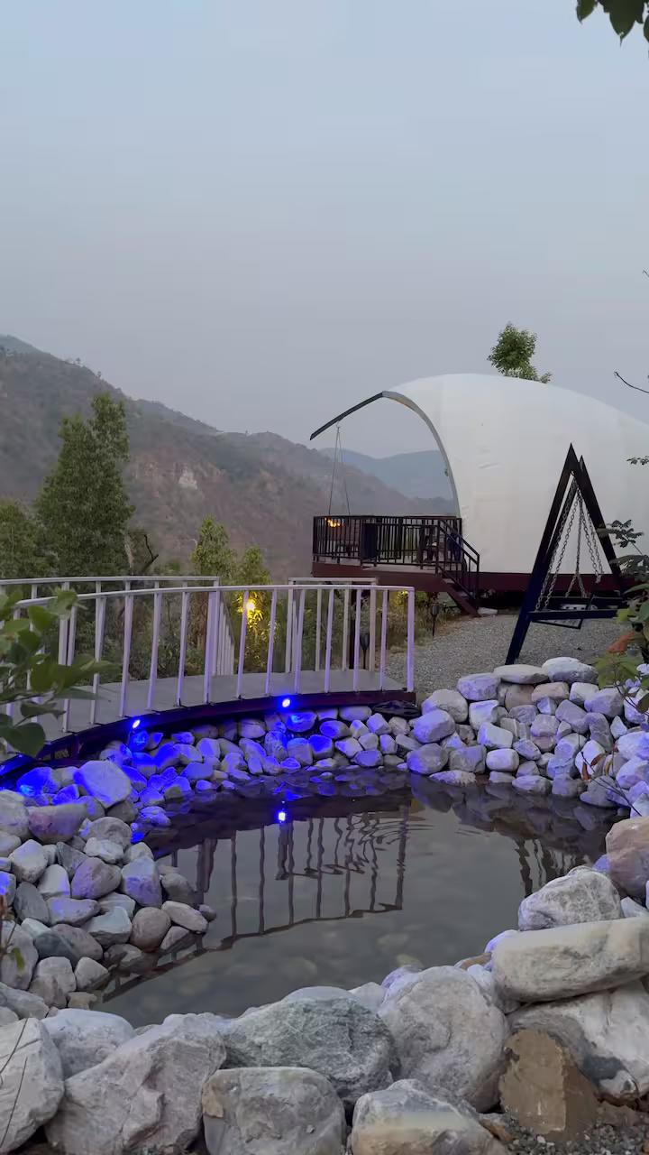 Cocoon house at Naukuchiatal x Solis Nature