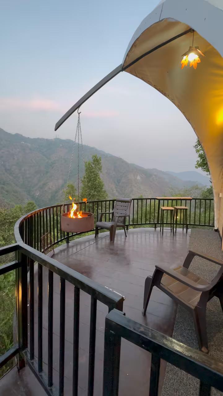 Cocoon house at Naukuchiatal x Solis Nature