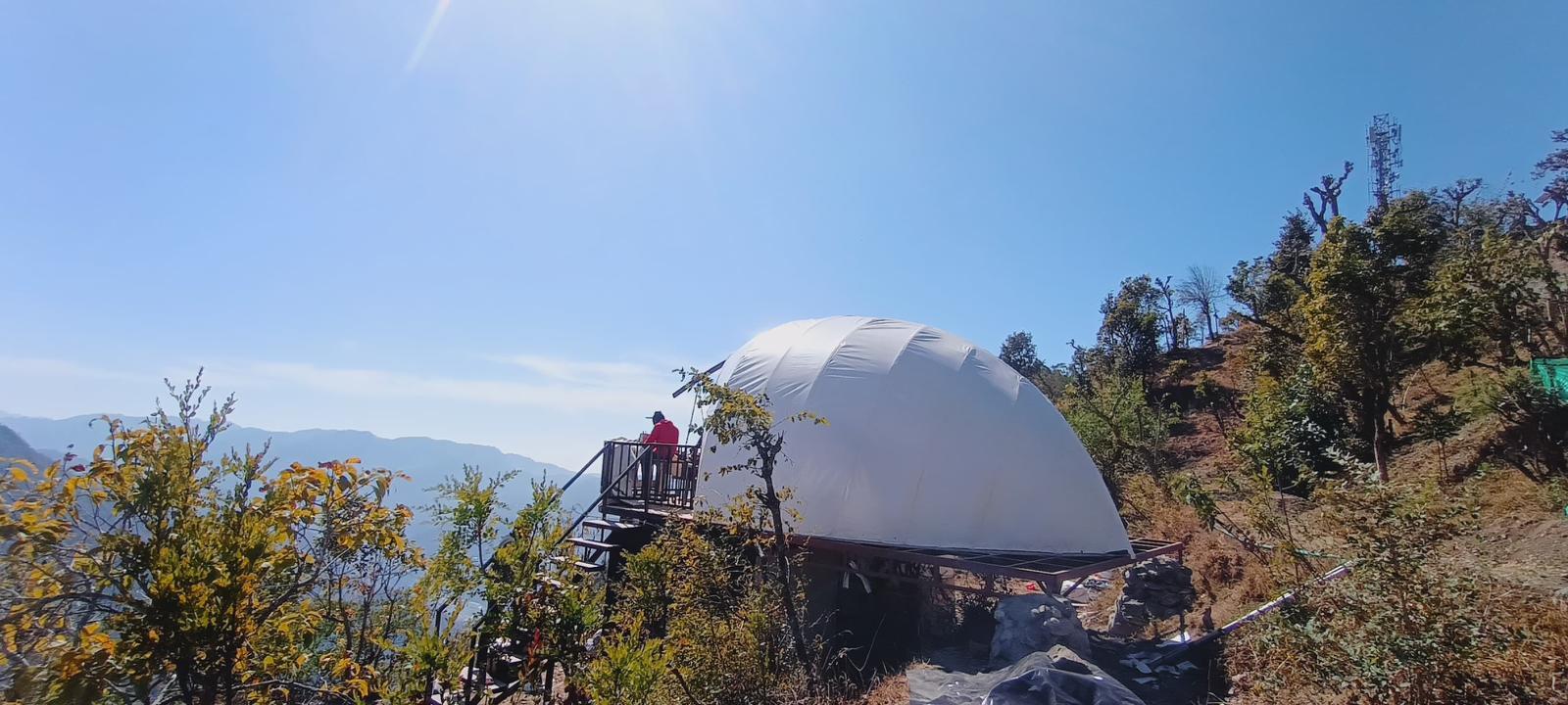 Cocoon house at Naukuchiatal x Solis Nature
