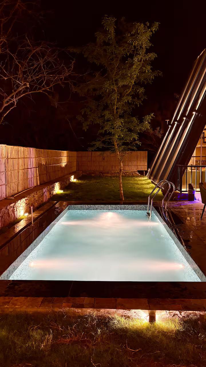 A-frame Abode x Solis Nature