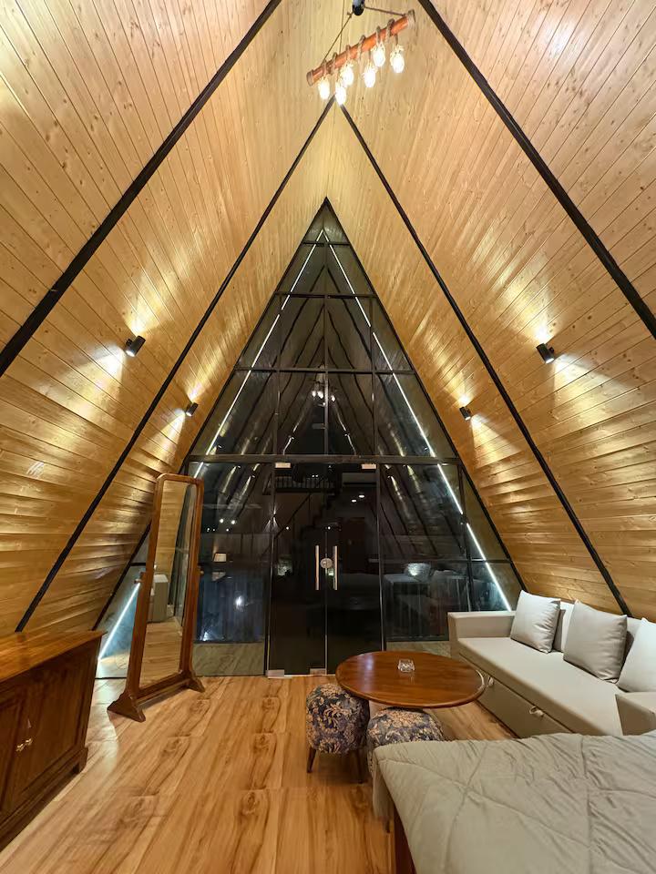 A-frame Abode x Solis Nature