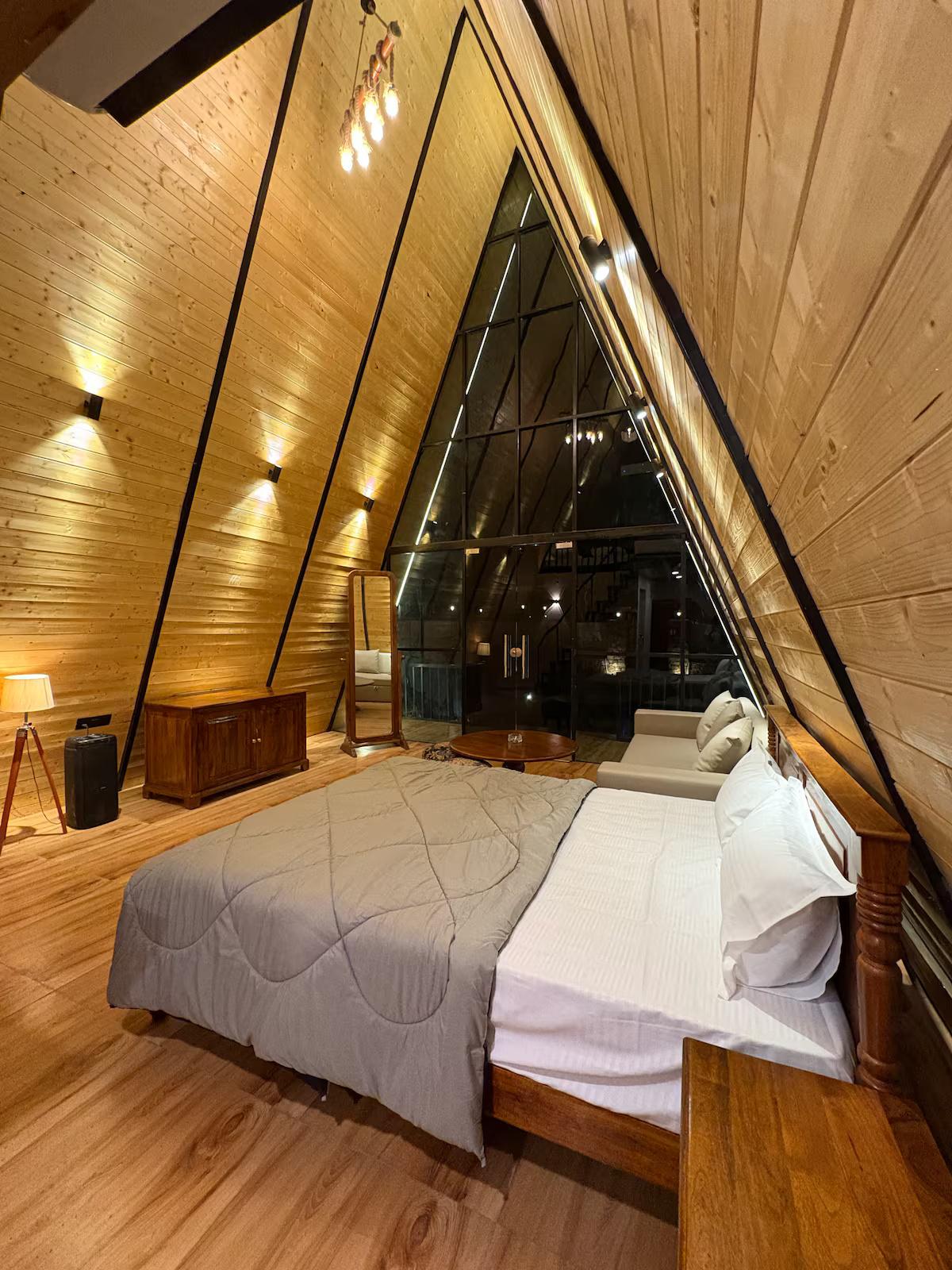 A-frame Abode x Solis Nature
