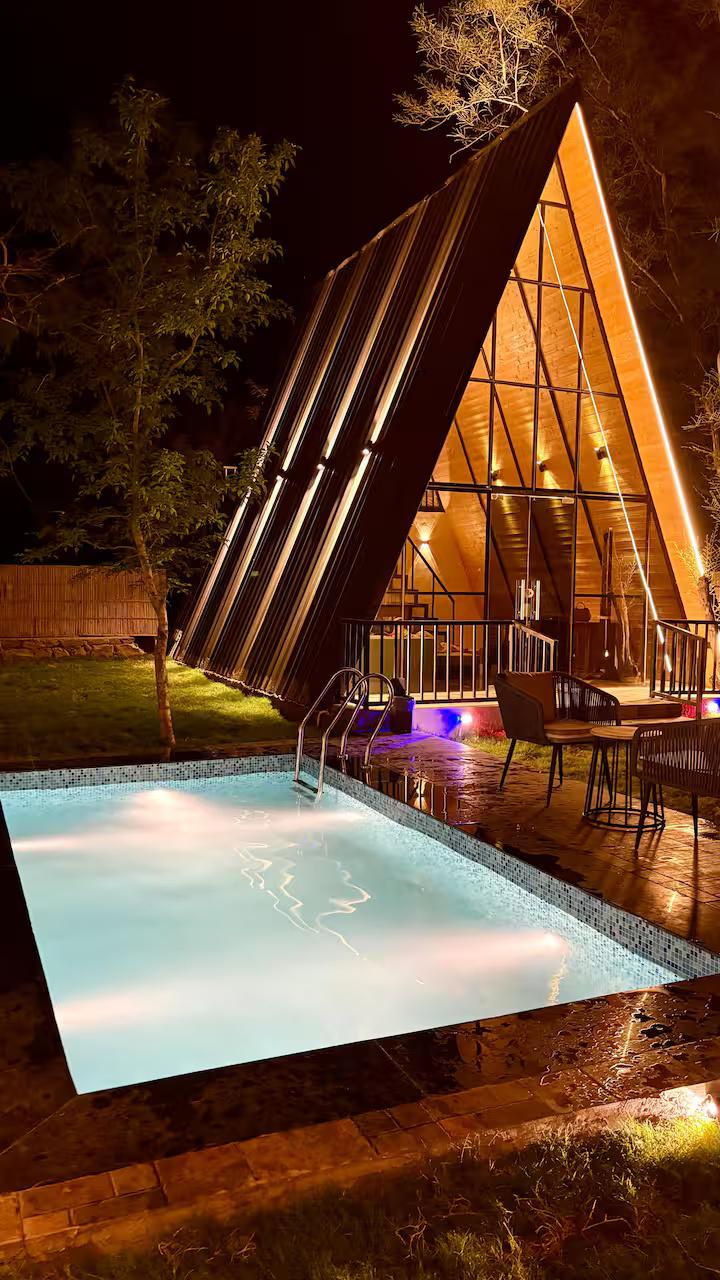 A-Frame Escape x Solis Nature