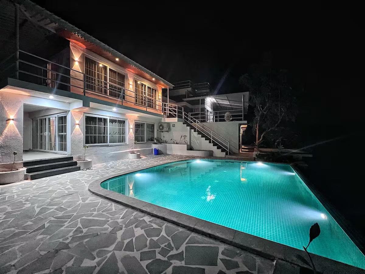 3 Bedroom Villa With Pool in Udaipur x Solis Nature