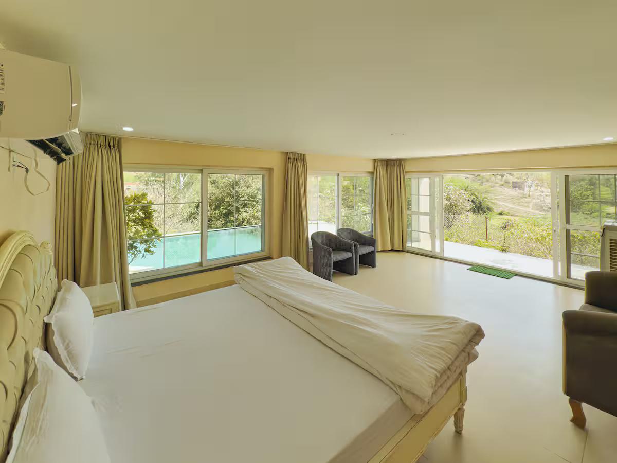 3 Bedroom Villa With Pool in Udaipur x Solis Nature