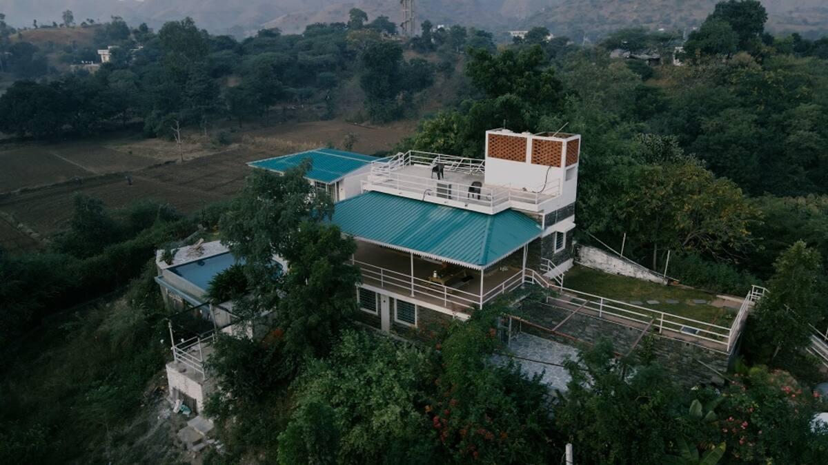 3 Bedroom Villa With Pool in Udaipur x Solis Nature