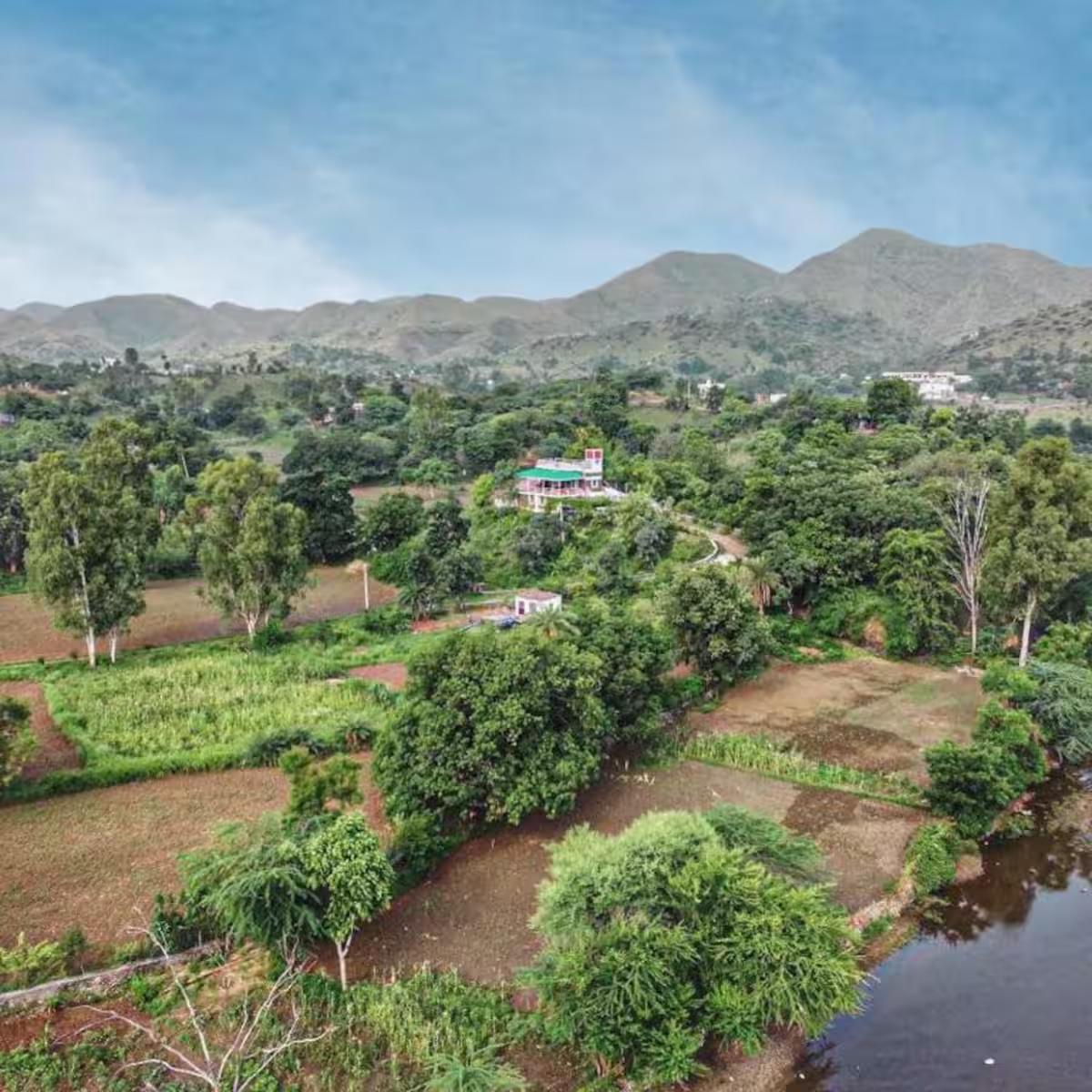 3 Bedroom Villa With Pool in Udaipur x Solis Nature