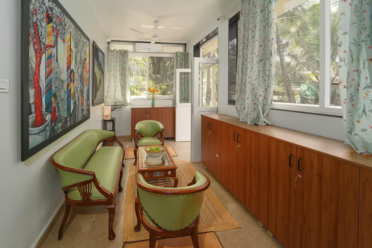 4BHK villa w/ in Morjim x Solis Nature