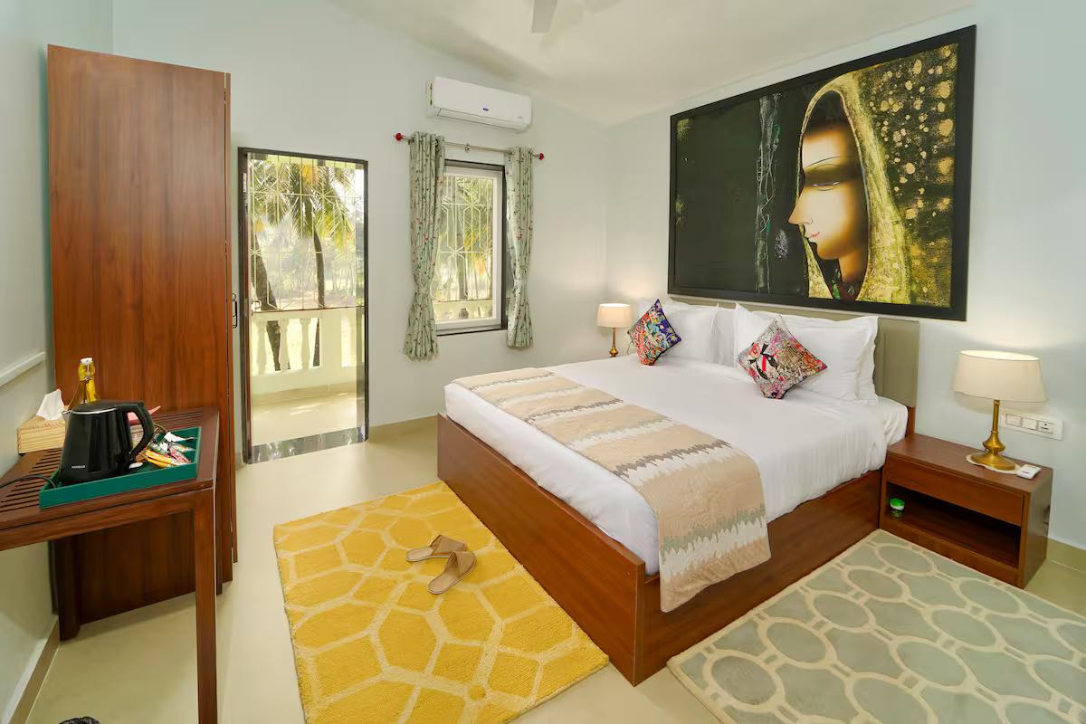 6BHK |  5 mins to Morjim Beach x Solis Nature