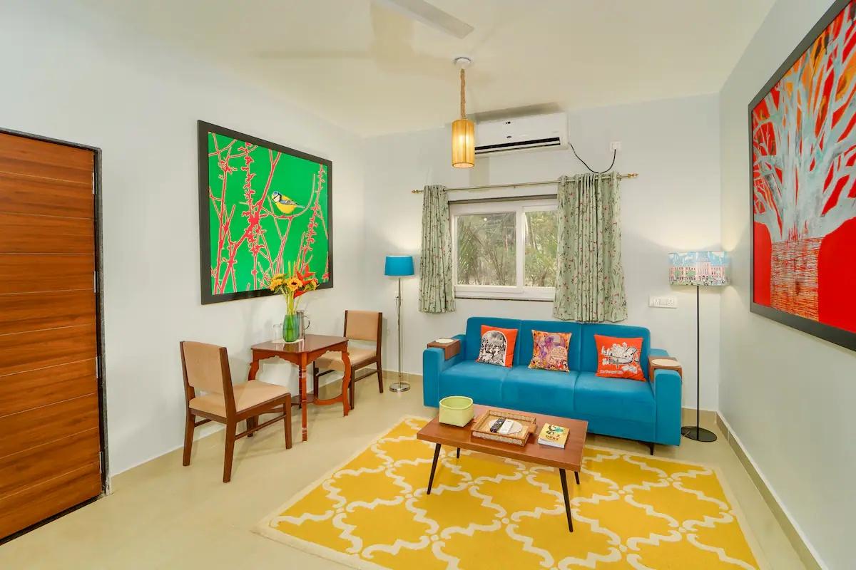 6BHK |  5 mins to Morjim Beach x Solis Nature