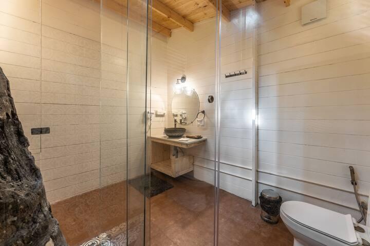 Luxury room on Morjim beach x Solis Nature