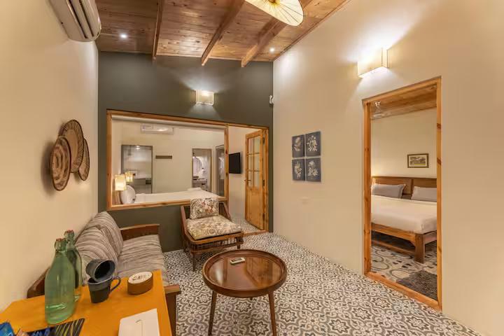 2 Bedroom cottage on Morjim beach x Solis Nature