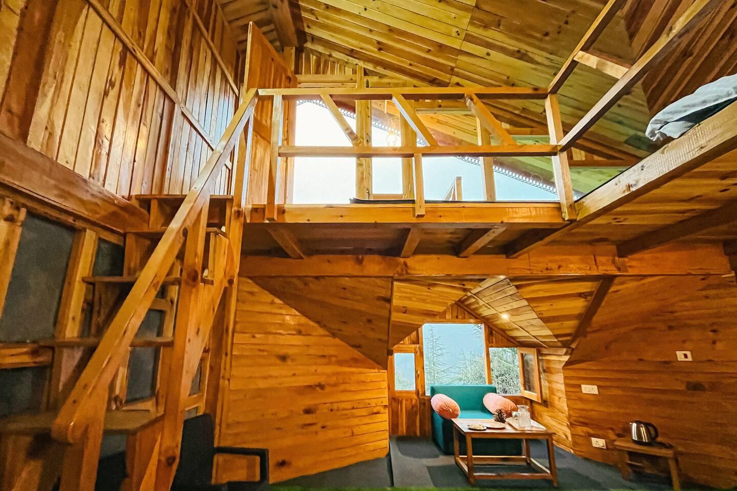 Mountain Vibes Stylish wooden chalet in x Solis Nature