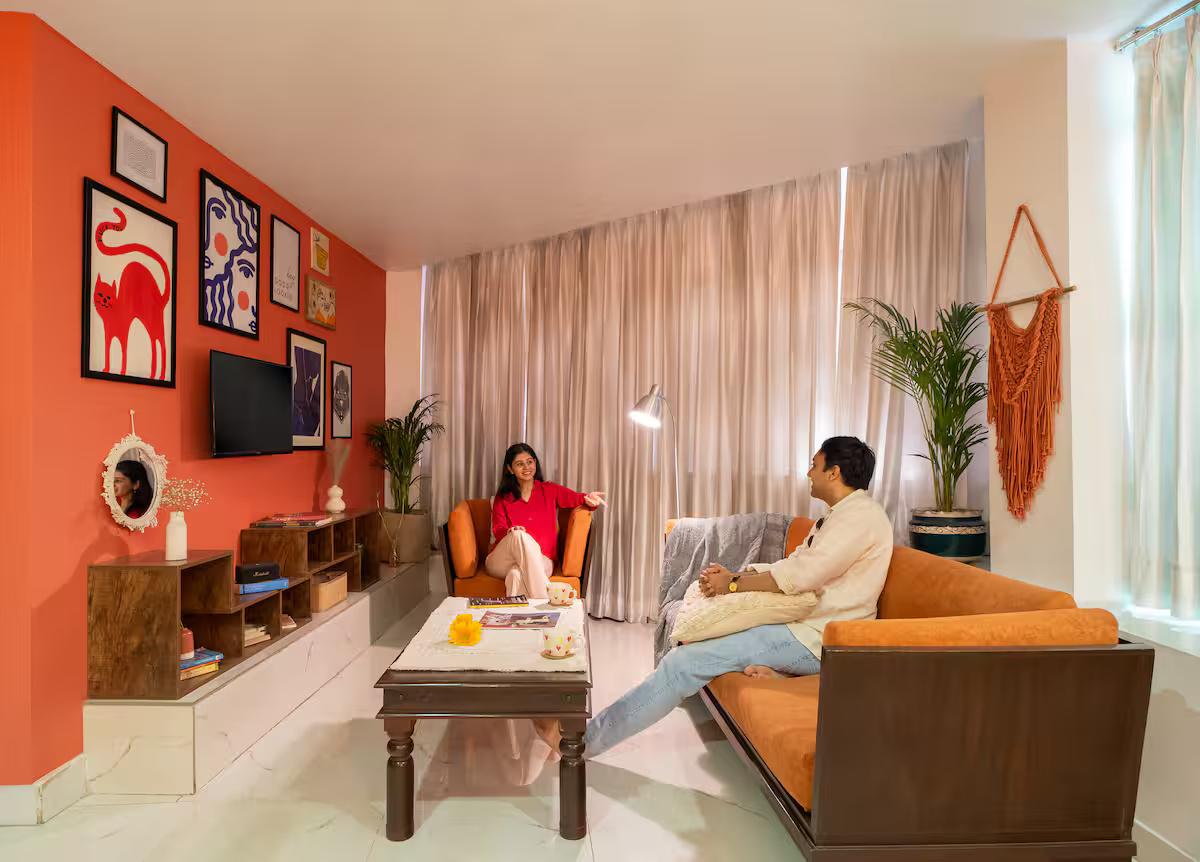 Luxury 800SQFT Apart w/ Balcony in HKV Aesthetic (NCR) x Solis Nature