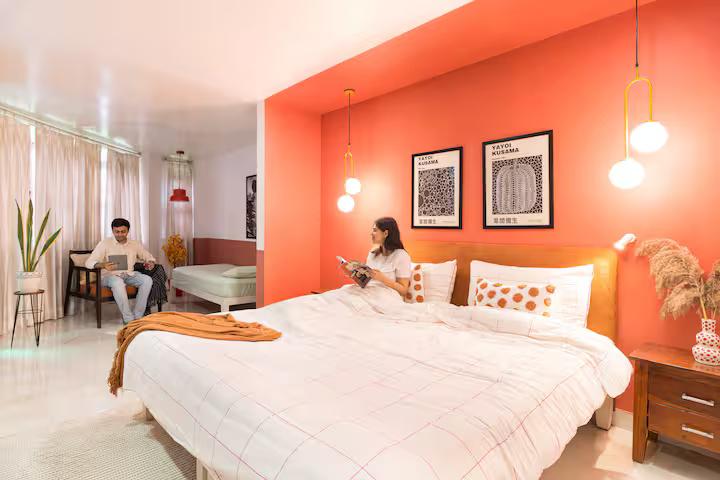 Luxury 800SQFT Apart w/ Balcony in HKV Aesthetic (NCR) x Solis Nature