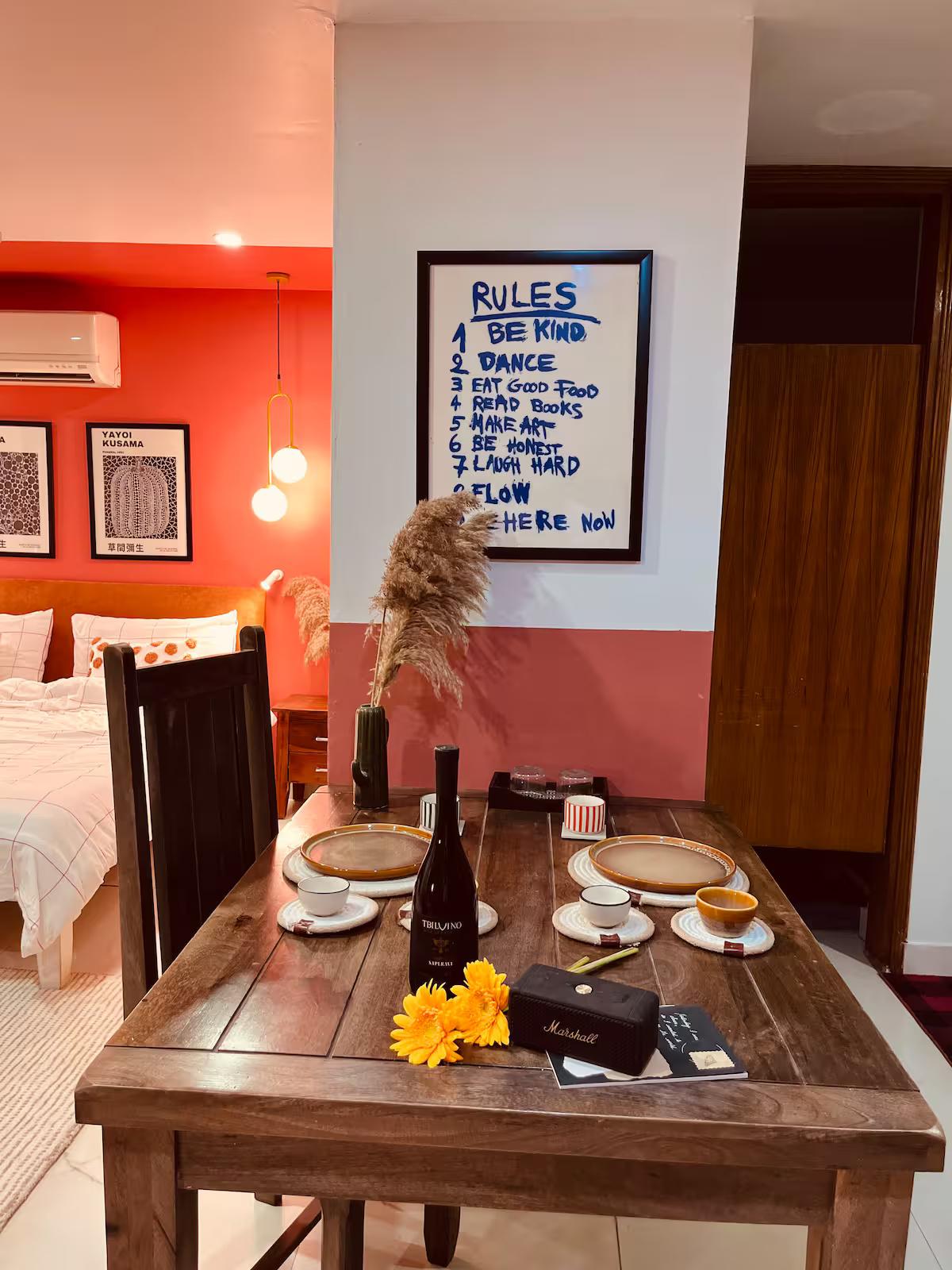 Luxury 800SQFT Apart w/ Balcony in HKV Aesthetic (NCR) x Solis Nature