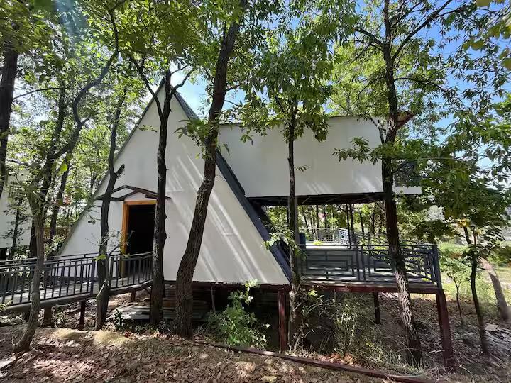 Manipuri oak stay in (A frame cabin) x Solis Nature