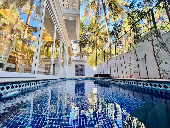 Aura - 4BHK Private Pool Villa Near Calangute x Solis Nature