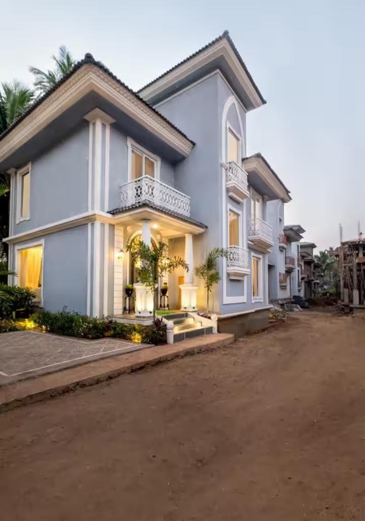 Aura - 4BHK Private Pool Villa Near Calangute x Solis Nature