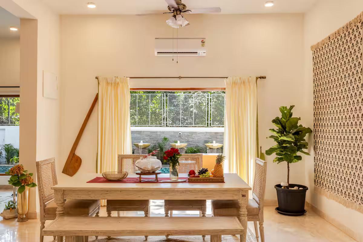 Ivory 5 BHK Private Pool Villa near Calangute x Solis Nature