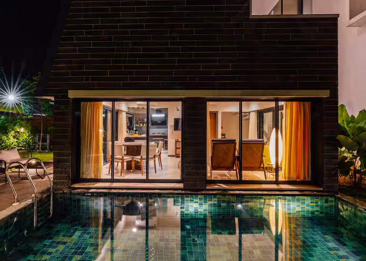 Beleza - 4 BHK Private Pool Villa in Vagator, Goa x Solis Nature