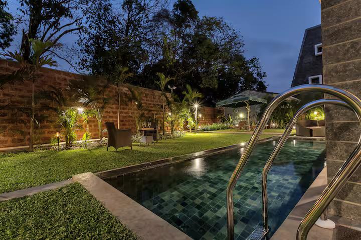 Le Ciel -Elegant 4BR Private Pool Luxury Villa Goa x Solis Nature