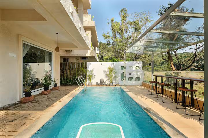 Casa Dips - 4 BR Private Pool Villa in Siolim x Solis Nature