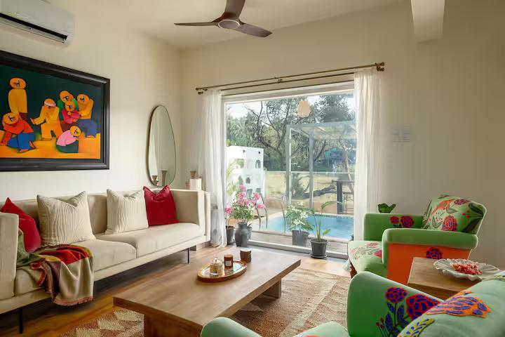 Casa Dips - 4 BR Private Pool Villa in Siolim x Solis Nature