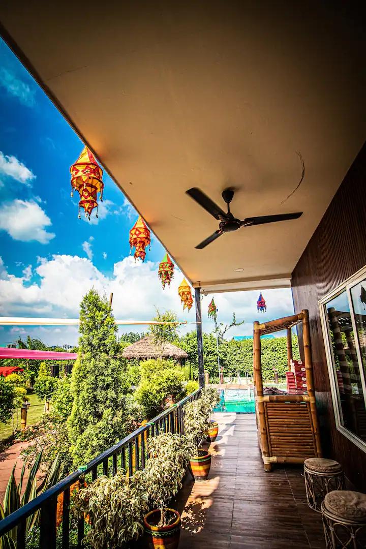 Khwaab Farmhouse for pool party, wedding, events (NCR) x Solis Nature