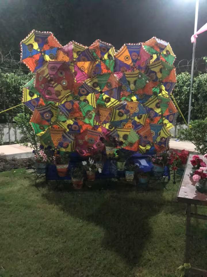 Khwaab Farmhouse for pool party, wedding, events (NCR) x Solis Nature