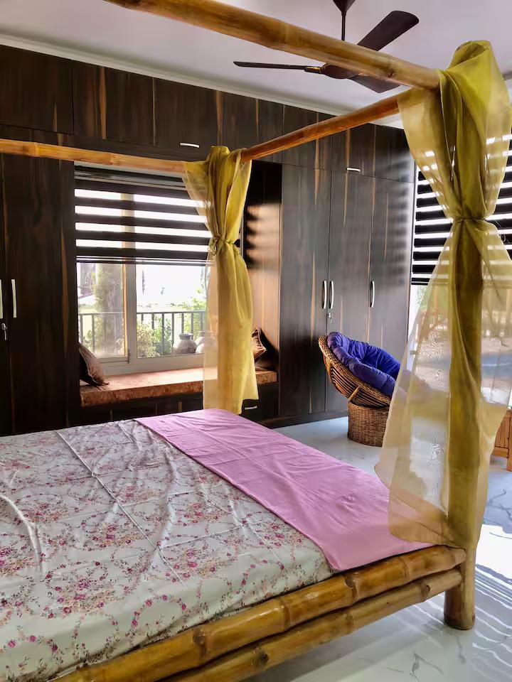 Khwaab Farmhouse for pool party, wedding, events (NCR) x Solis Nature