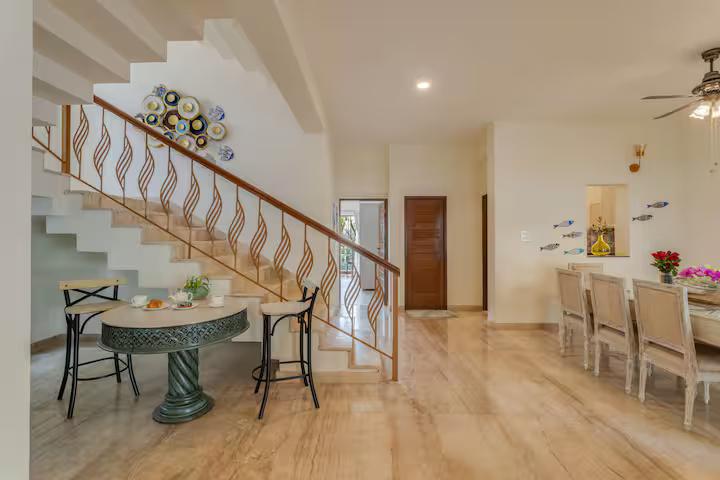 Amber 4 BR Private Pool Villa near Calangute x Solis Nature