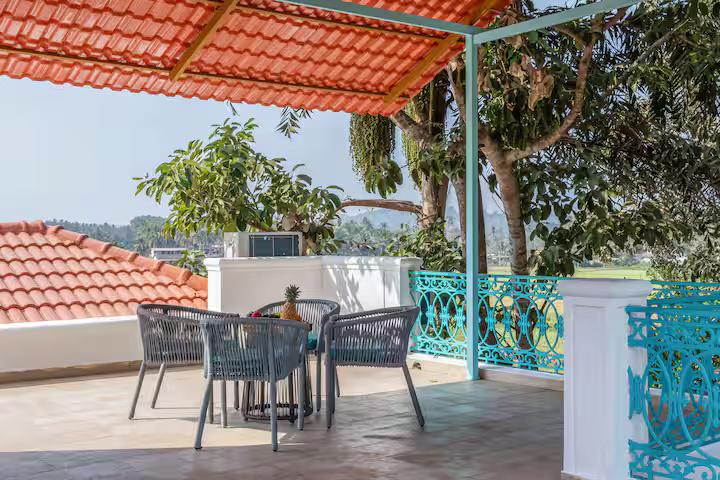 Amber 4 BR Private Pool Villa near Calangute x Solis Nature