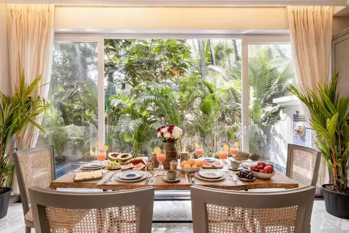 Amora - 4 BHK Private Pool Villa Near Calangute x Solis Nature